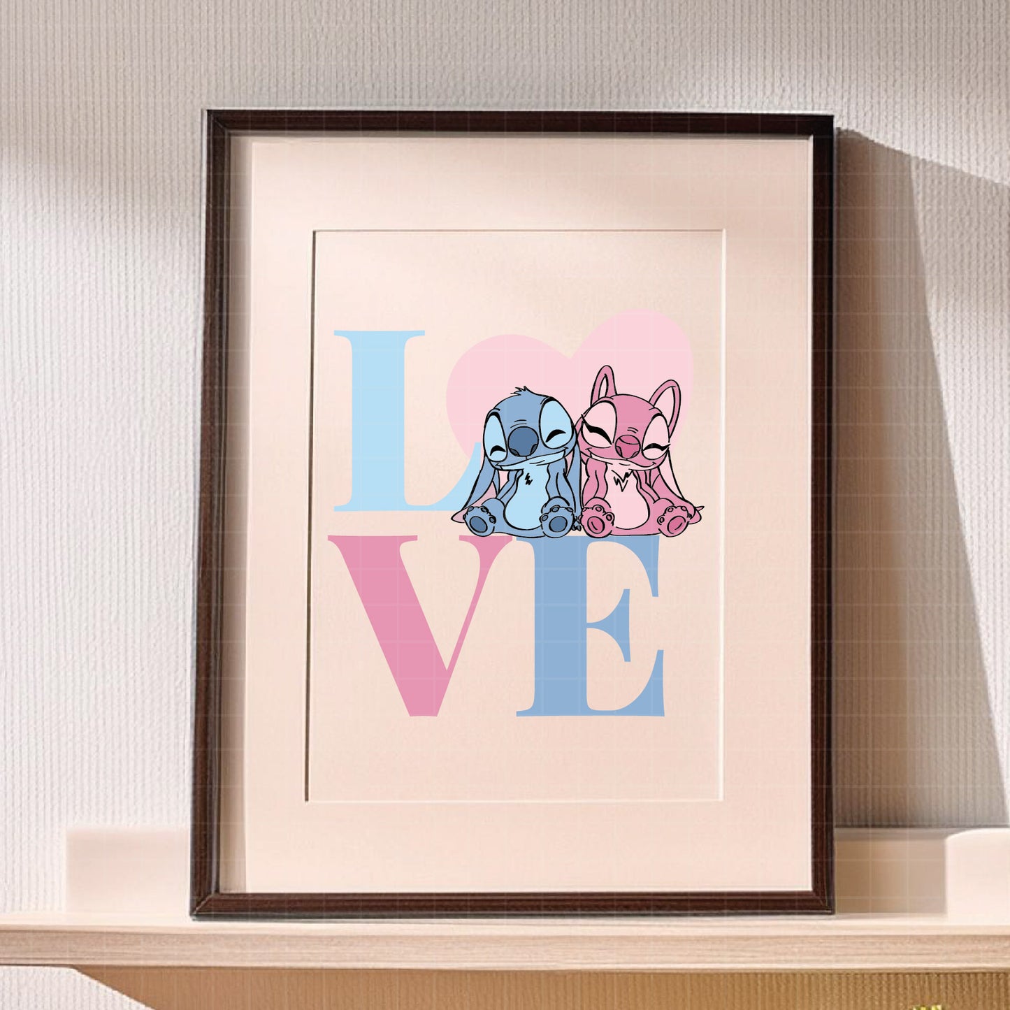 COD3178 - Stitch and angel svg, Lilo svg, Ohana svg, Stitch svg, Disney svg, Cricut, Silhouette, Ohana means family svg