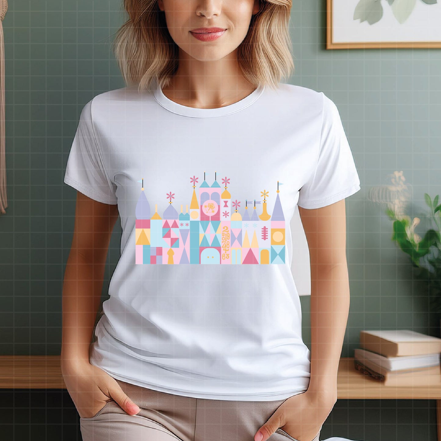 COD3185 - it's a small world disney SVG, EPS, PNG - Disney -Inspired 'It's a small world' numbers and quotes svg set. Craft Your magic