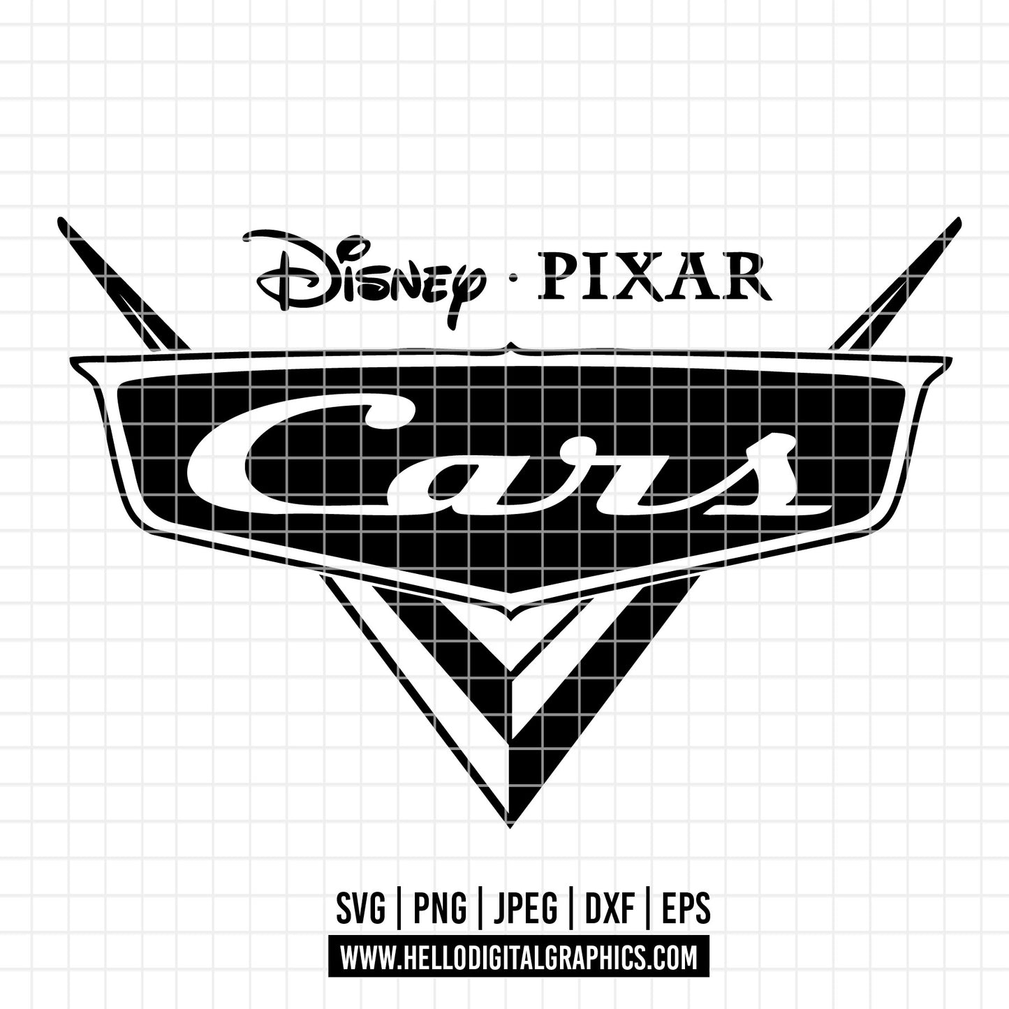COD3188 - Cars Png, Ka Chow Svg, Lightning McQueen Png, Think Fast Cars Png, Png Cars