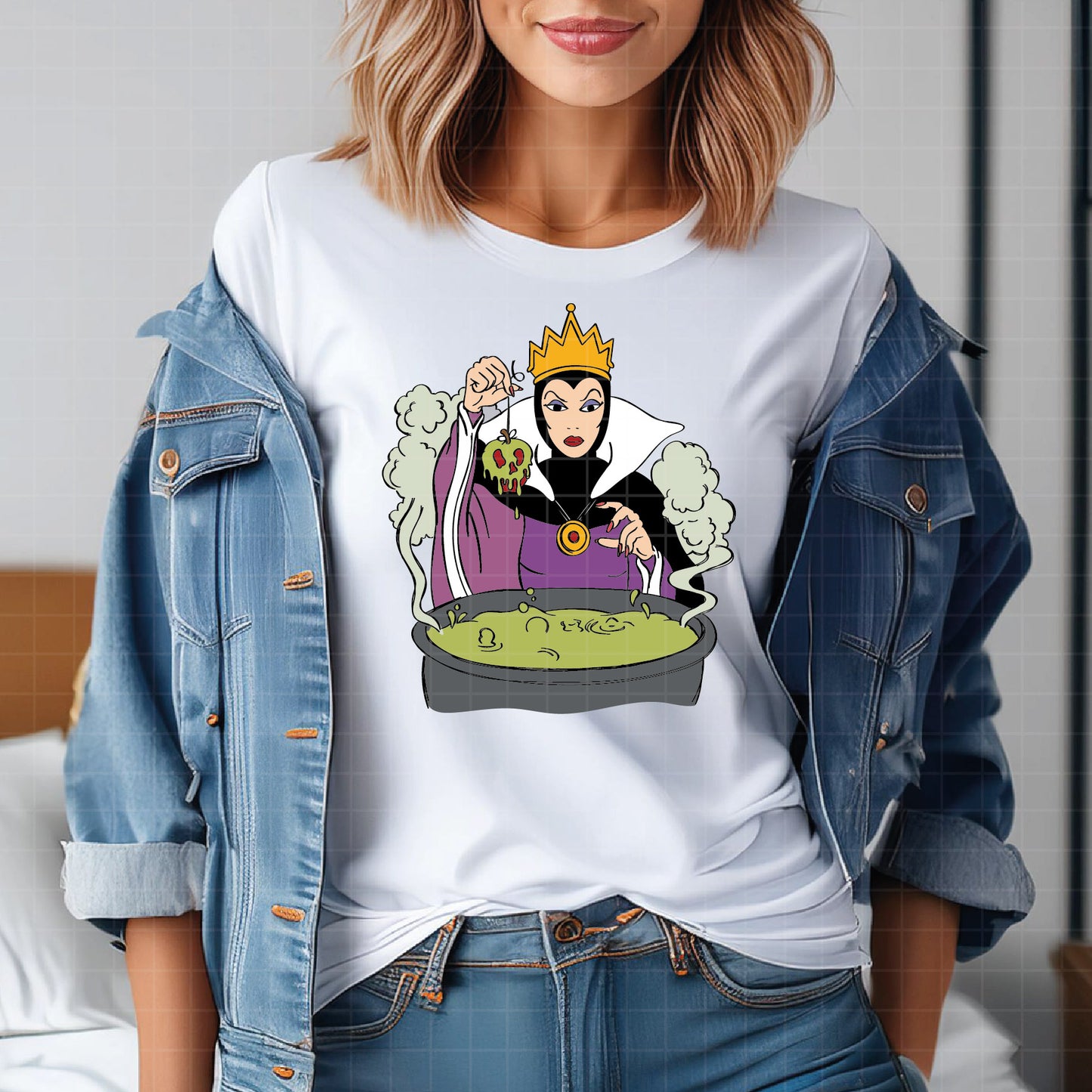 COD3192 -Snow White png, Princess png, Snow White and the Seven Dwarfs png, outline