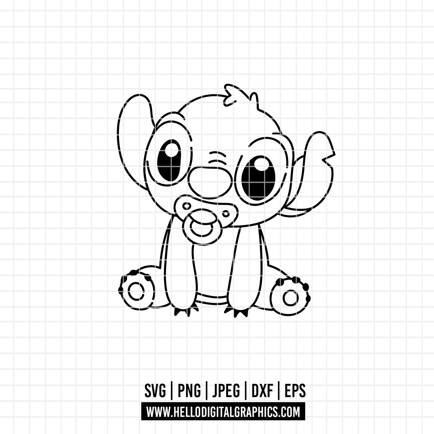 COD3194 - Stitch svg, Best teacher ever svg, disney svg, stitch sketch png