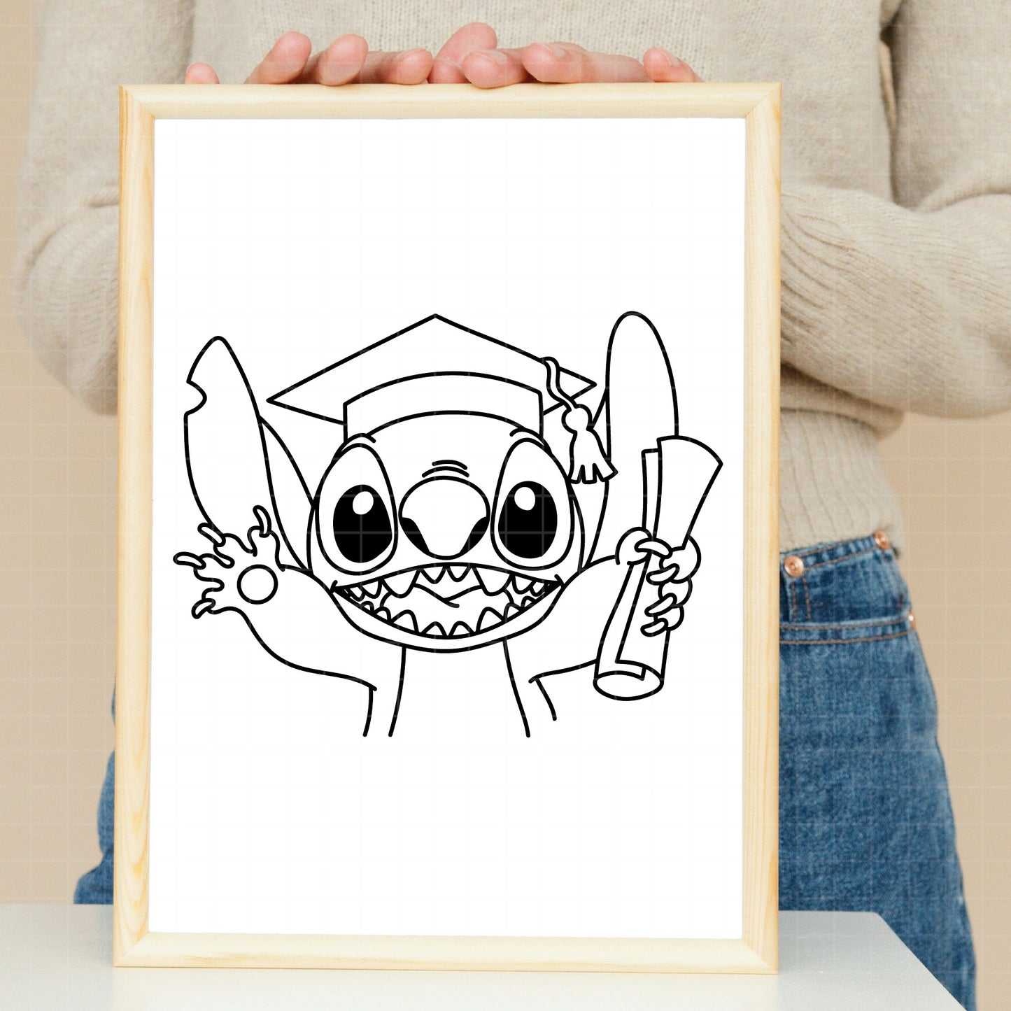 COD3207 - Stitch grad svg, stitch school svg,  Best teacher ever svg,  school heart svg