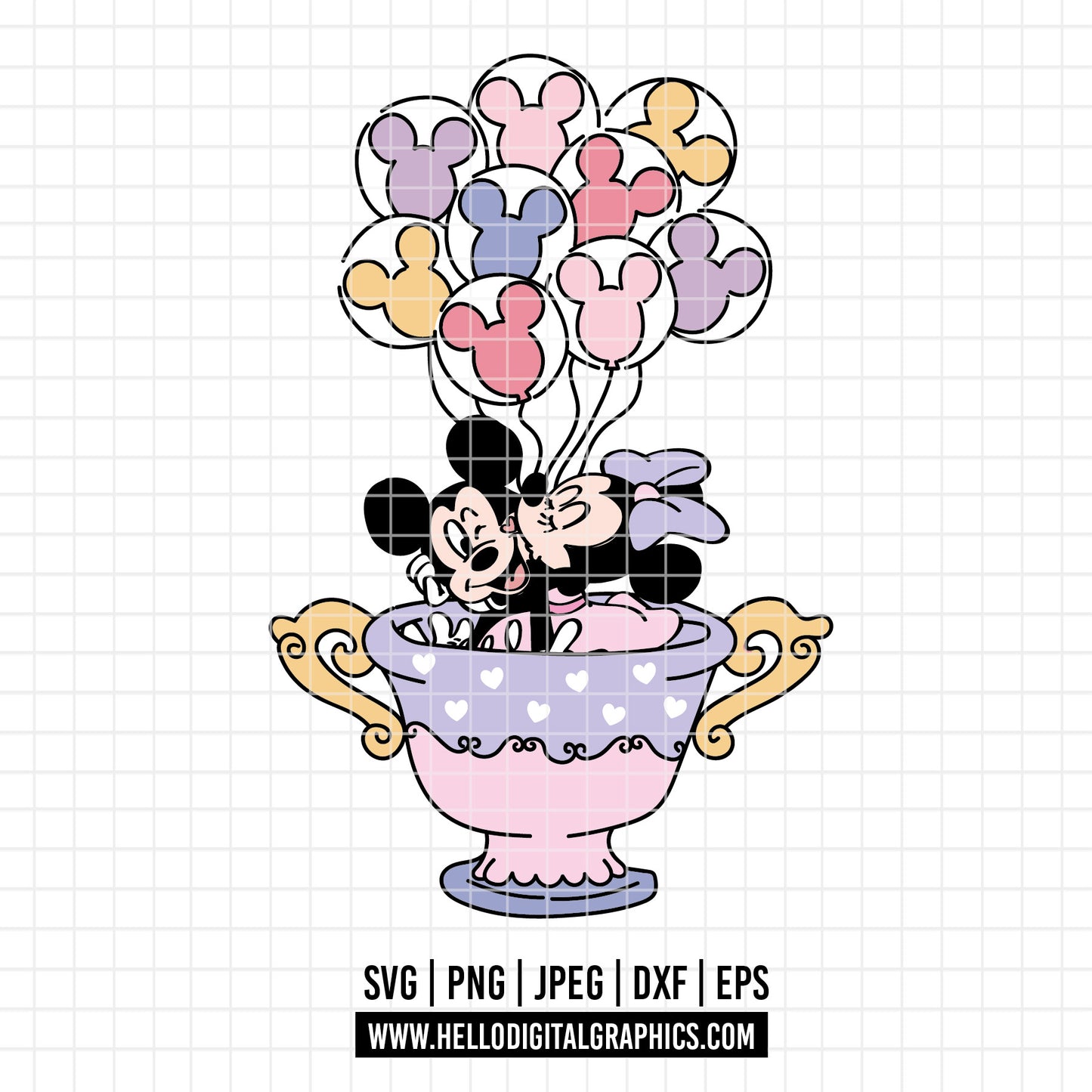 COD3208 - Minnie and mickey svg, Disneyland magic svg, disney park svg, mickey svg