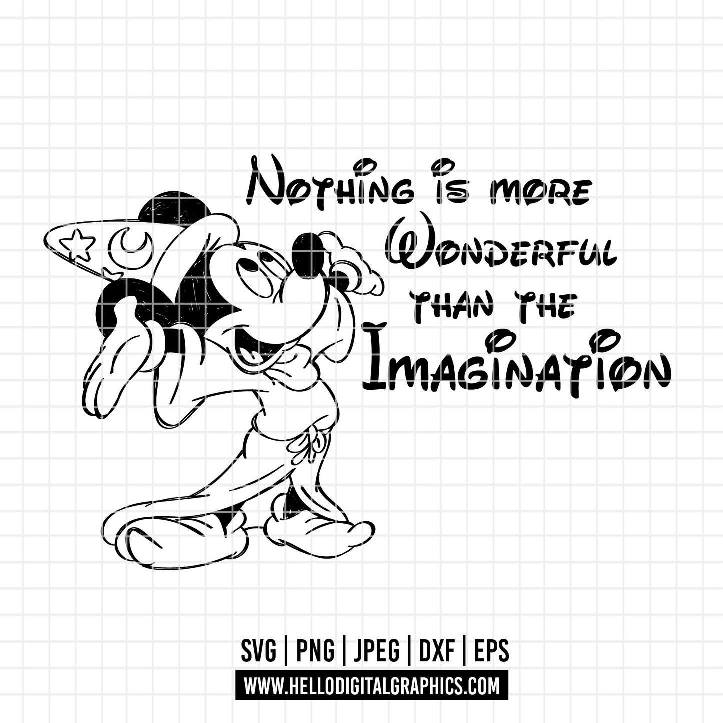 COD3210 - Mickey sketch svg, Mickey Svg, Disney svg, Magical svg, Mickey face svg