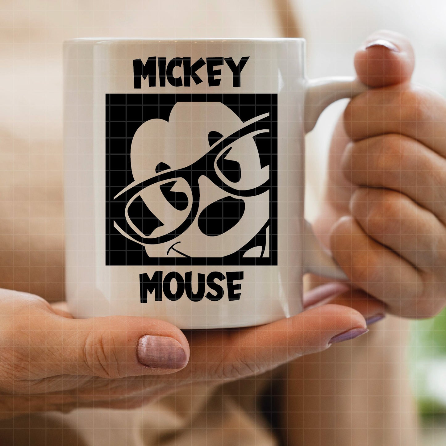 COD3211 - Mickey sketch svg, Mickey Svg, Disney svg, Magical svg, Mickey face svg