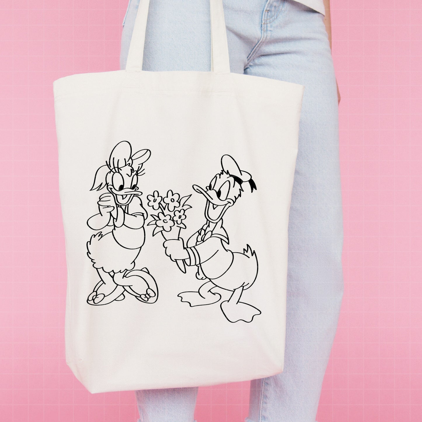 COD3212 - Daisy and Donald svg, Disney svg, Silhouette, Cricut