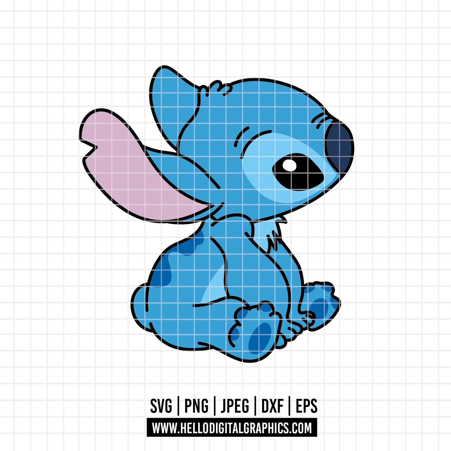COD3213 - Stitch svg, Best teacher ever svg, disney svg, stitch sketch png