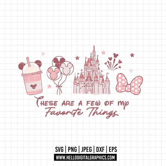 COD3219 - Castle svg, disney castle svg, disney svg, tinker bell svg, cricut, silhouette