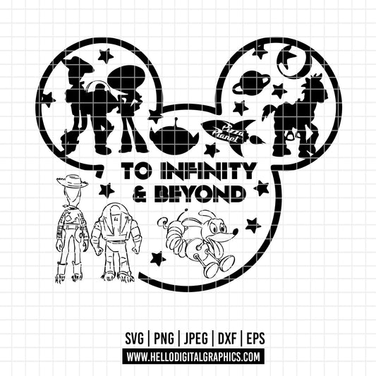 COD3220 - Toy Story PNG, Toy Story Clipart, Toy Story SVG, Buzz Lightyear Woody