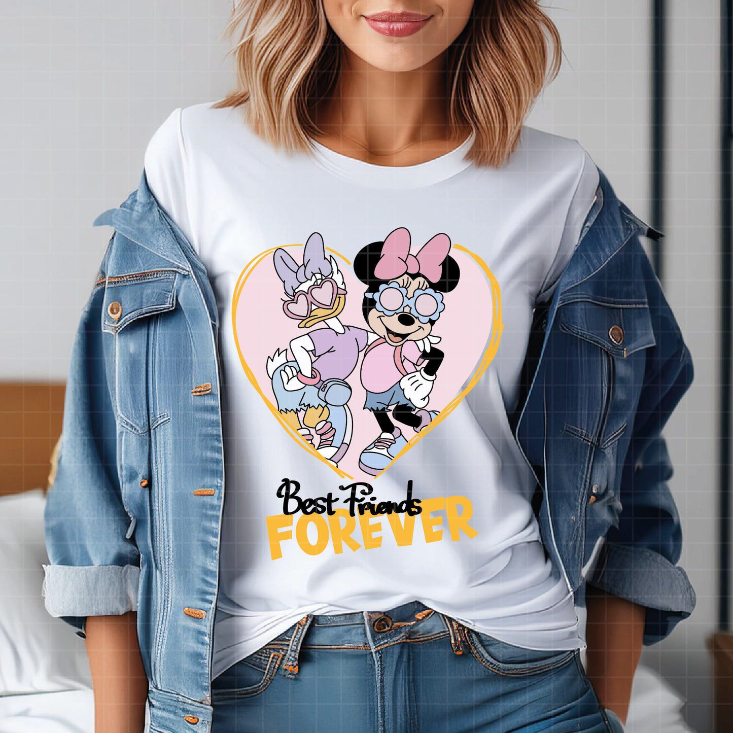 COD3224 - Besties svg, Minnie and daisy svg, Disney svg, disneyland t shirt svg, Disney svg
