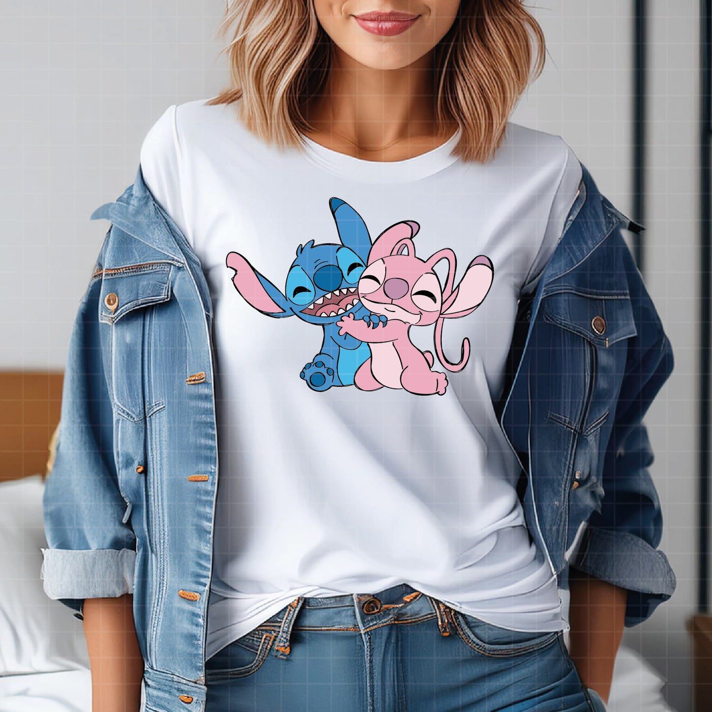 COD3230 - Stitch and angel svg, Lilo svg, Ohana svg, Stitch svg, Disney svg, Cricut, Silhouette, Ohana means family svg