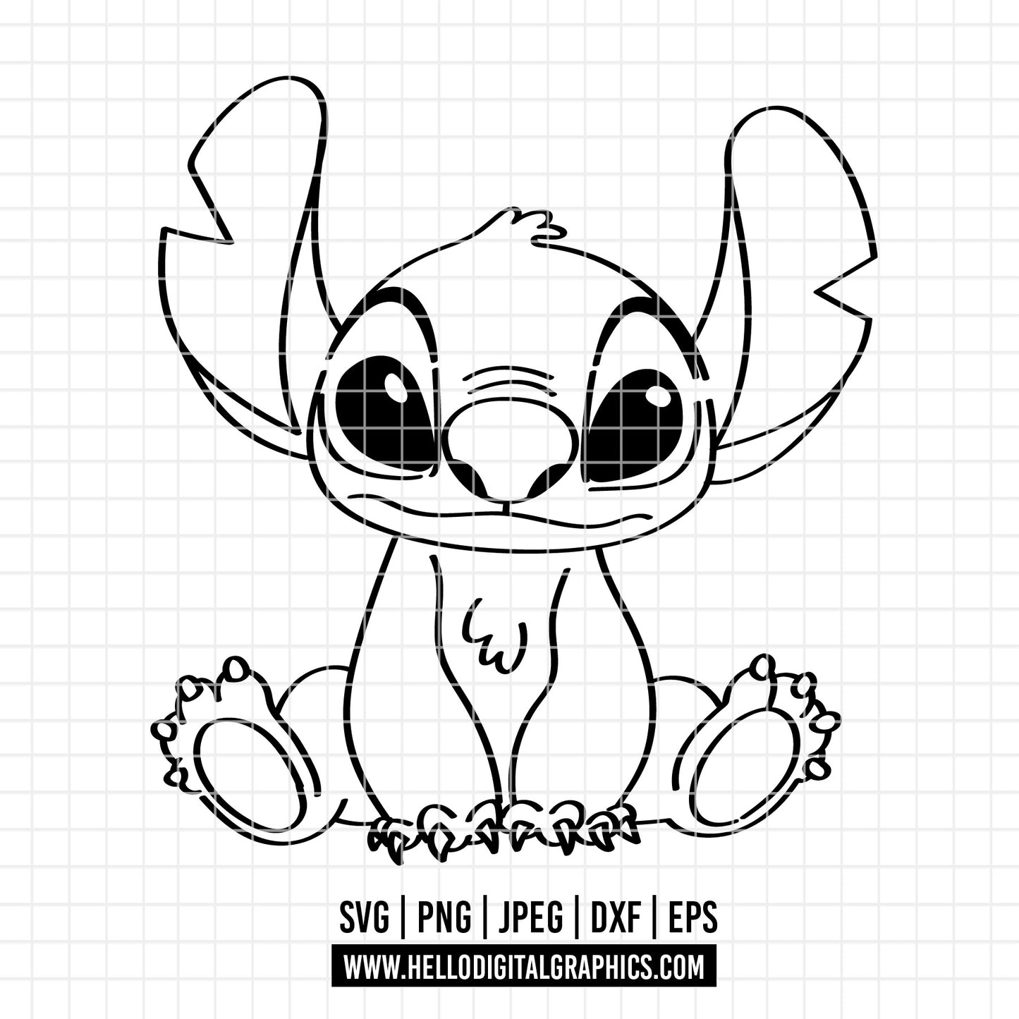 COD3233 - Stitch svg, Best teacher ever svg, disney svg, stitch sketch png