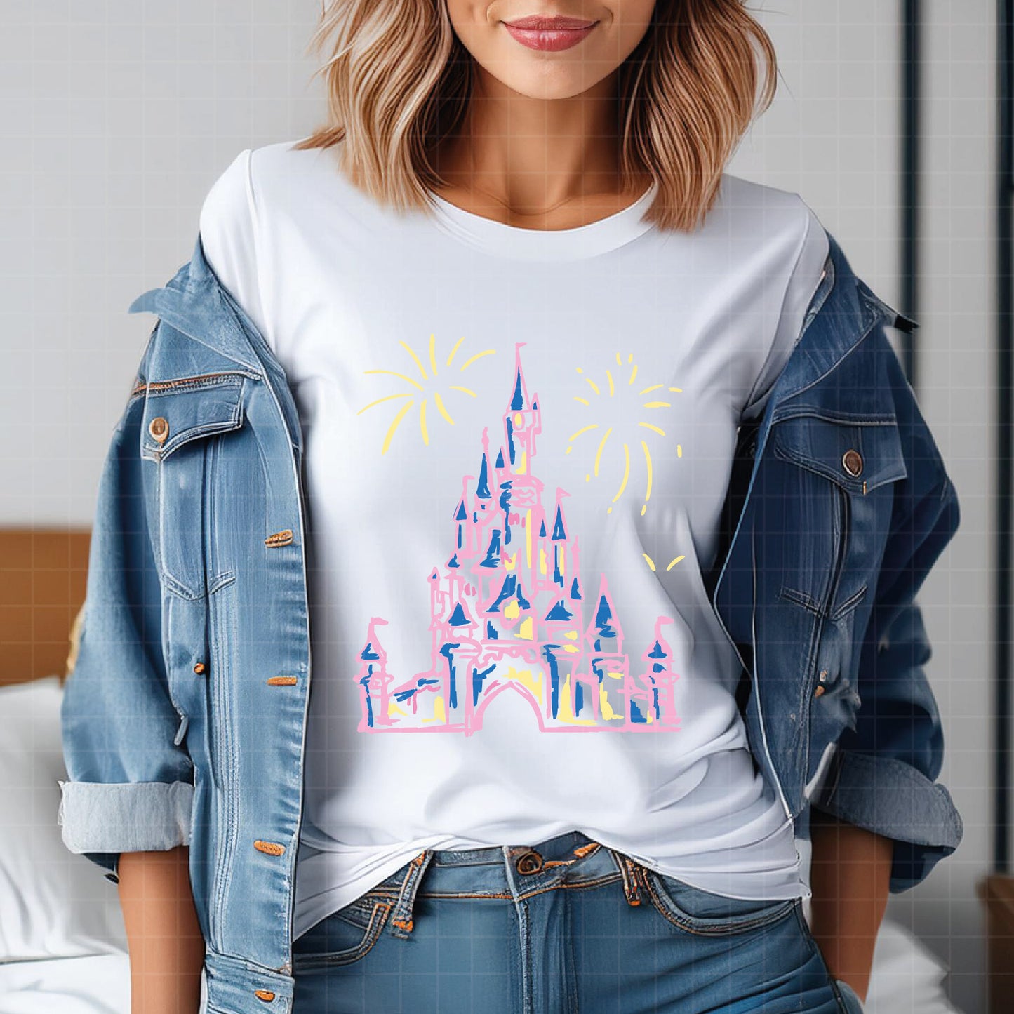 COD3237 - Castle svg, disney castle svg, disney svg, tinker bell svg, cricut, silhouette