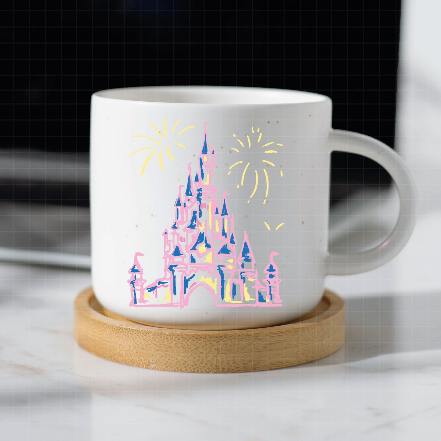COD3237 - Castle svg, disney castle svg, disney svg, tinker bell svg, cricut, silhouette