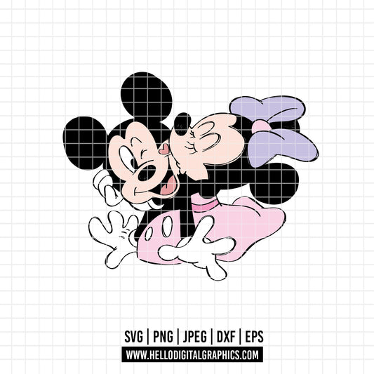 COD3238 - Minnie and mickey svg, Disneyland magic svg, disney park svg, mickey svg