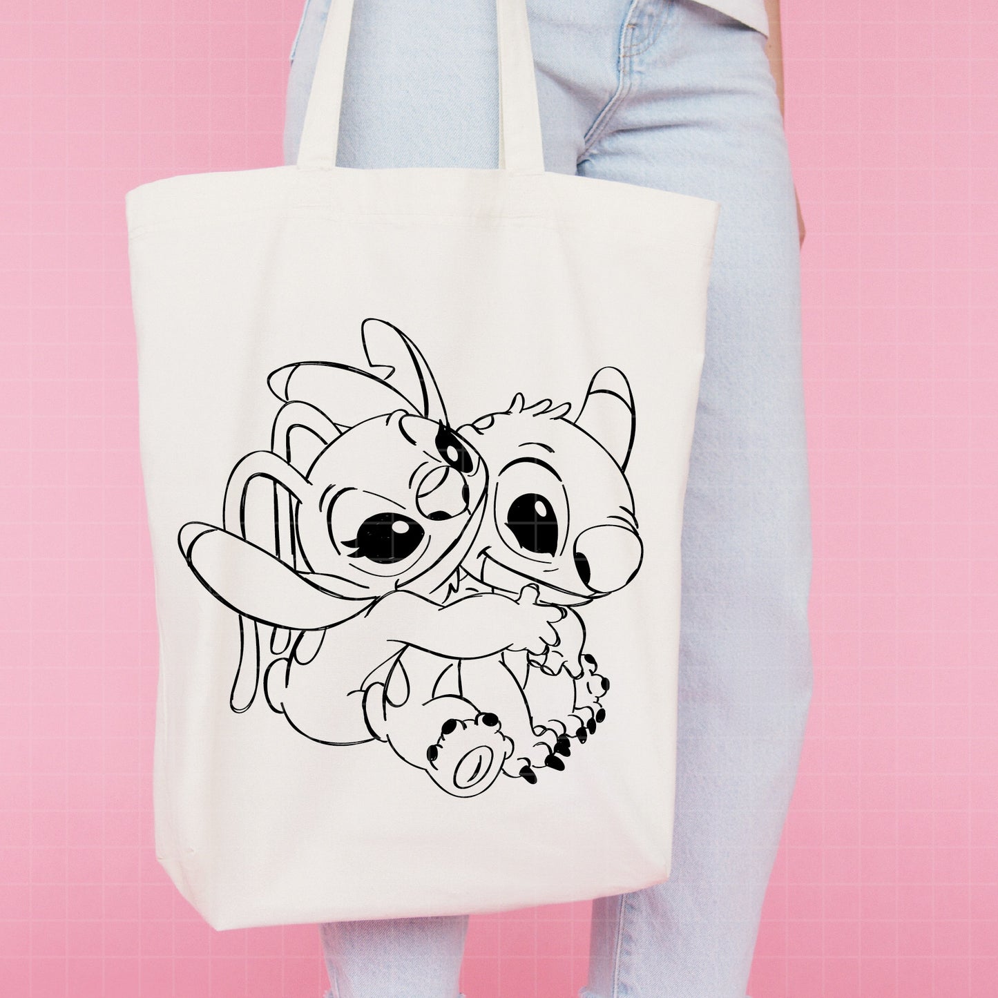 COD3244 - Stitch and angel svg, Lilo svg, Ohana svg, Stitch svg, Disney svg, Cricut, Silhouette