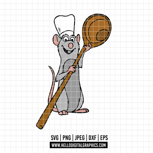 COD3251 - Ratatouille Svg, Ratatouille Png, Mouse Png, Ratatouille, Ratatouille Sublimation, Instant Download