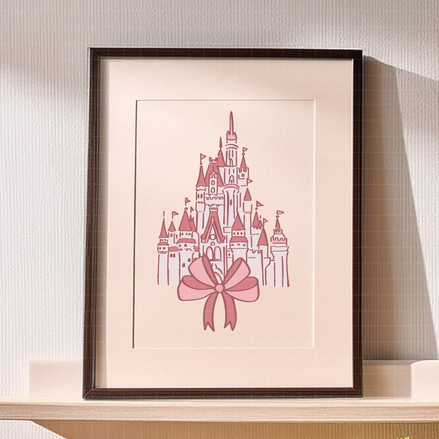 COD3252 - Castle svg, disney castle svg, disney svg, tinker bell svg, cricut, silhouette
