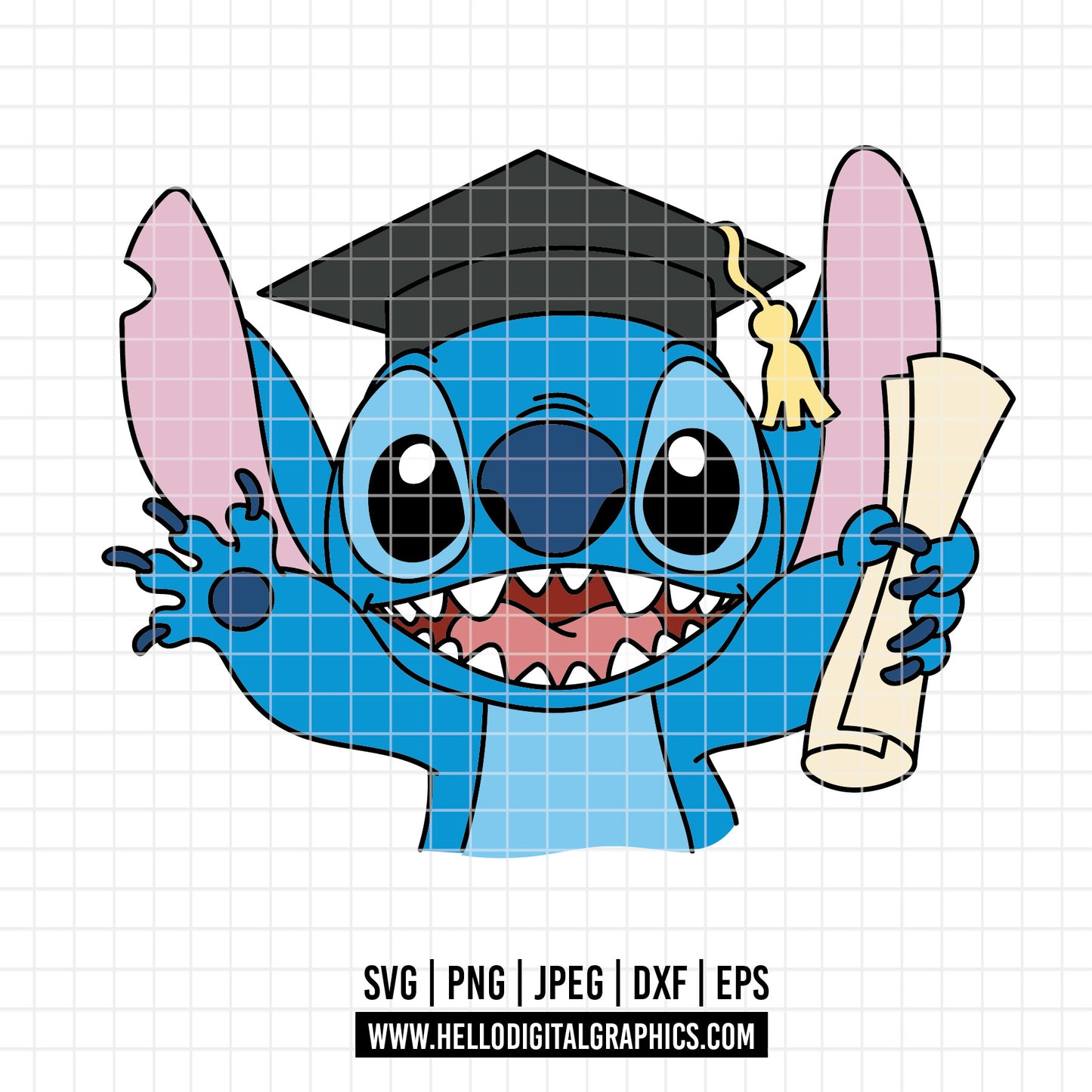 COD3255 - Stitch grad svg, stitch school svg,  Best teacher ever svg,  school heart svg
