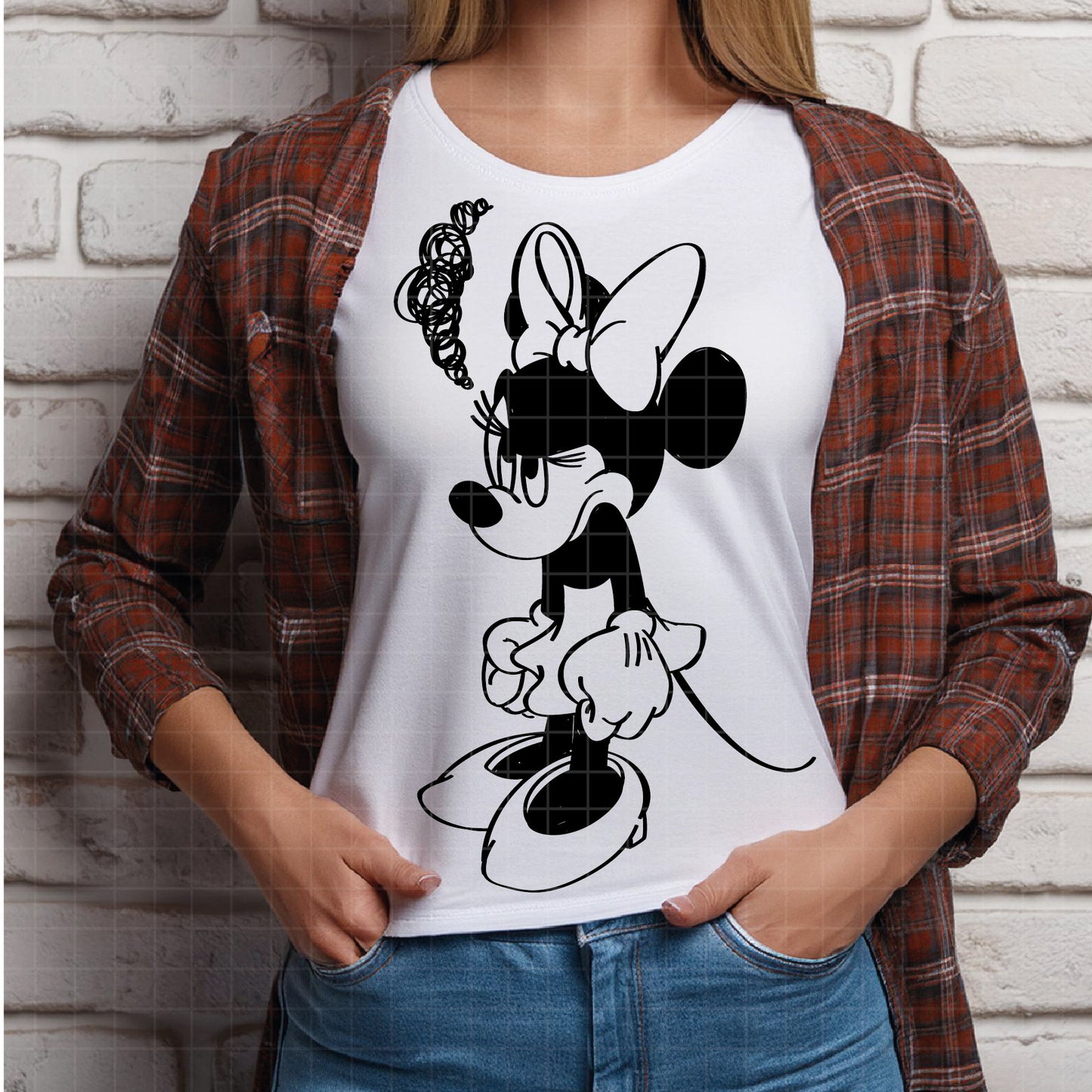 COD3261 - Minnie svg, Disney svg, disneyland t shirt svg, Disney svg, dtf, sublimation