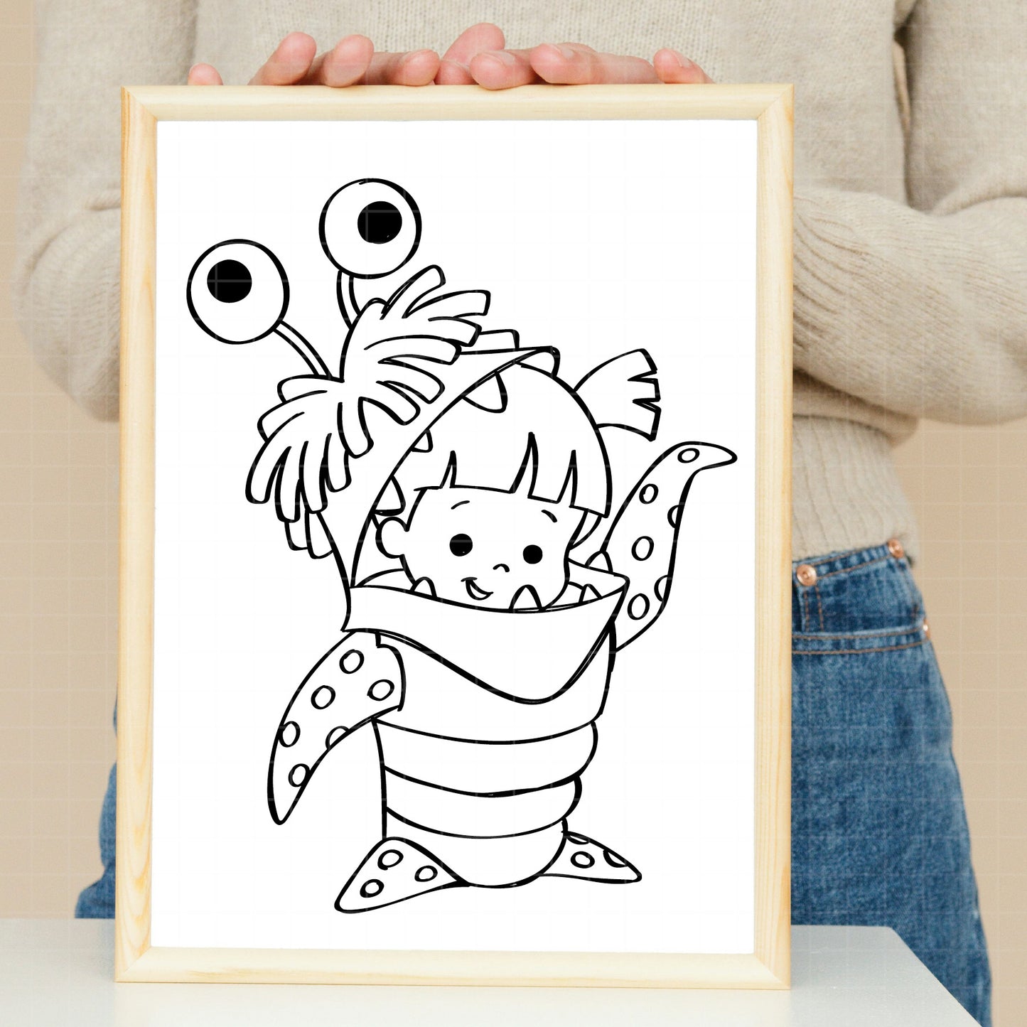 COD3262 - Monster inc. DTF, The door SVG, PNG - The door of Boo, monster inc