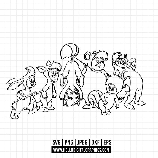 COD3273 - Peter Pan svg, Never grow up svg, peter pan svg, disney svg