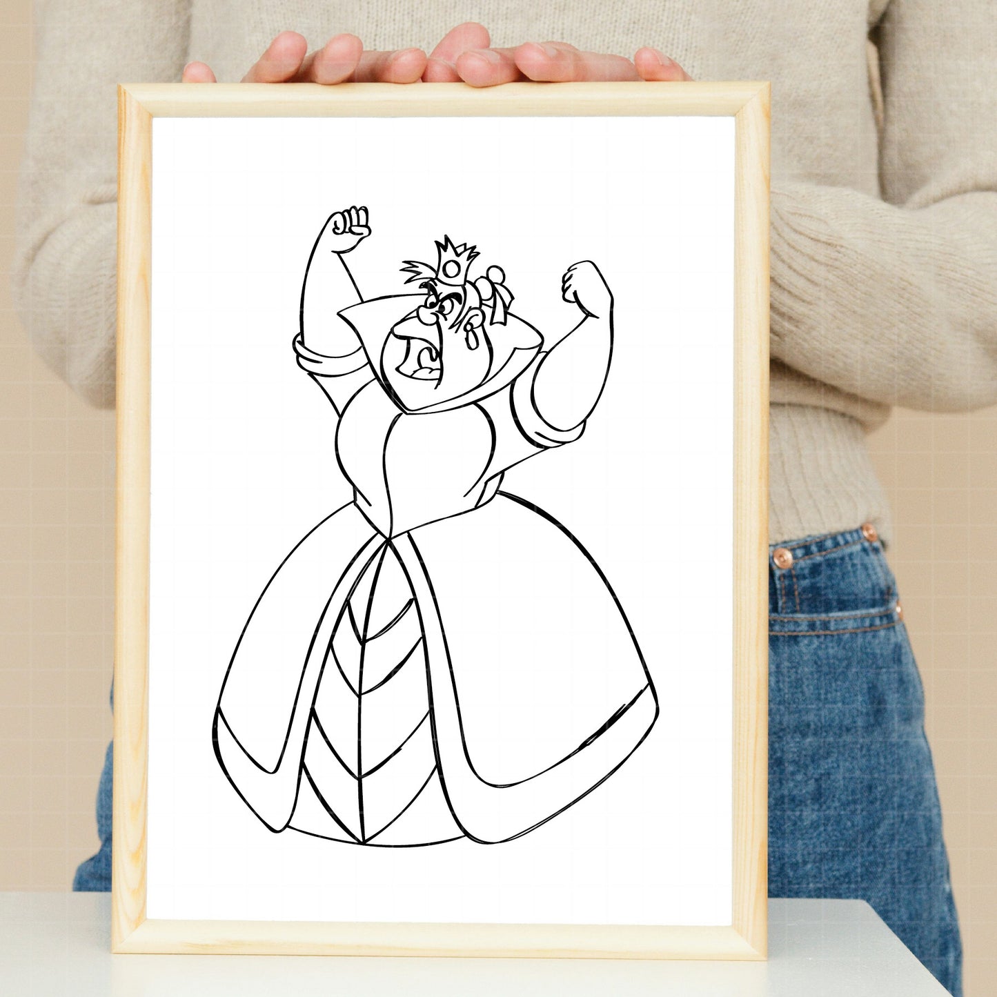 COD3274 - Alice in wonderland svg, Alice sketch svg, disney svg, Silhouette, Cricut