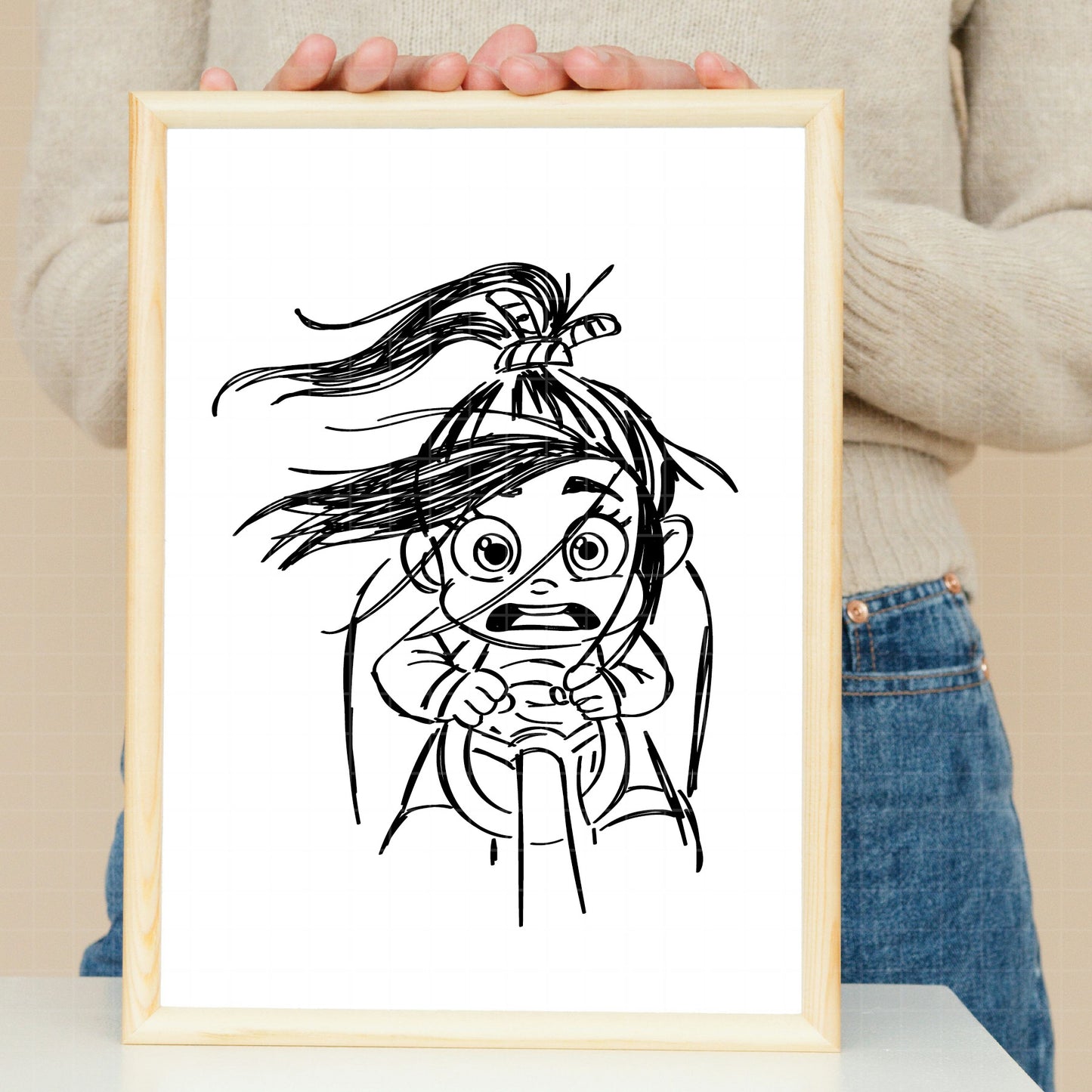 COD3277 - Vanellope von schweetz svg, Wreck it Ralph PNG, Wreck it Ralph SVG, Wreck it Ralph Clipart