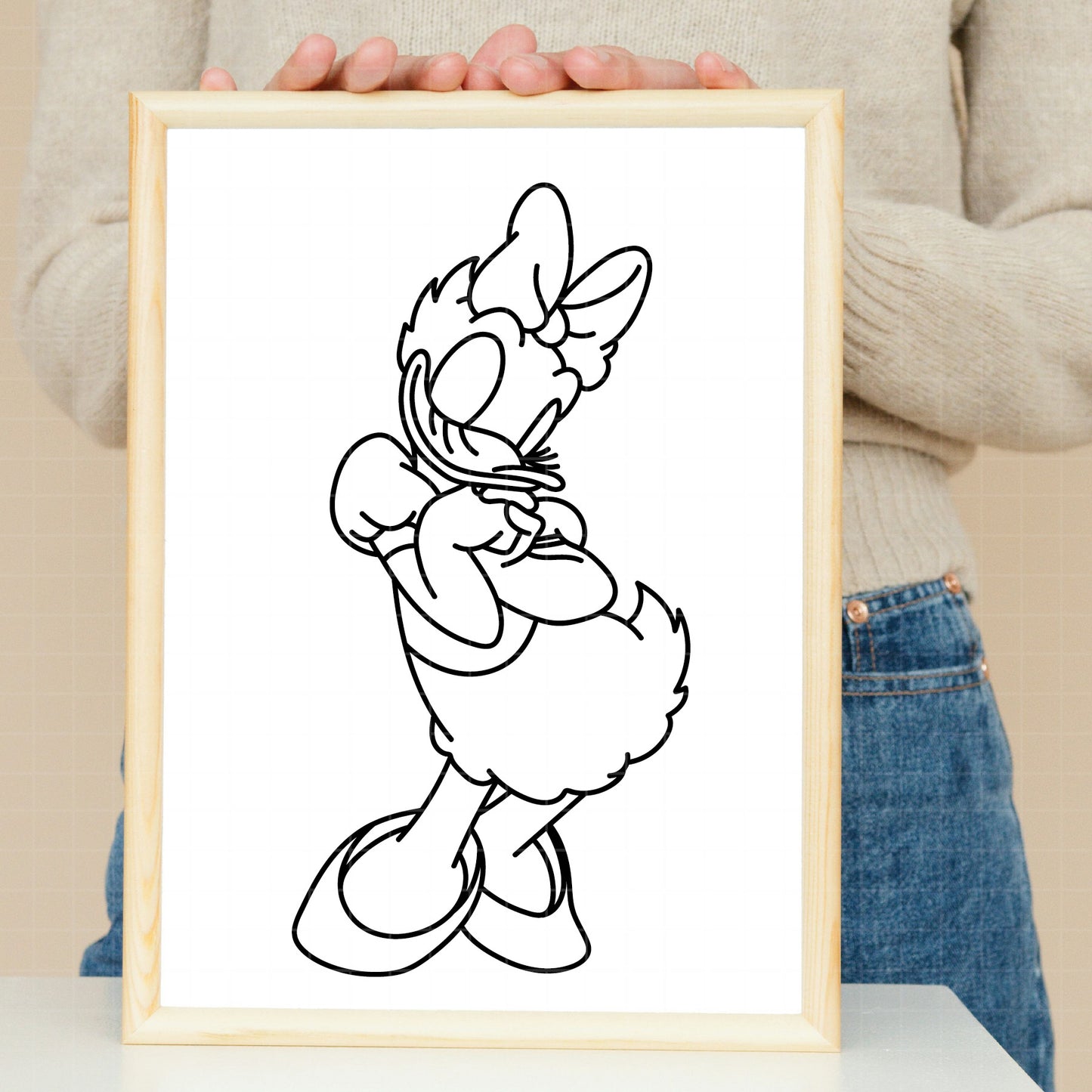 COD3285 - Daisy svg, Disney svg, Silhouette, Cricut