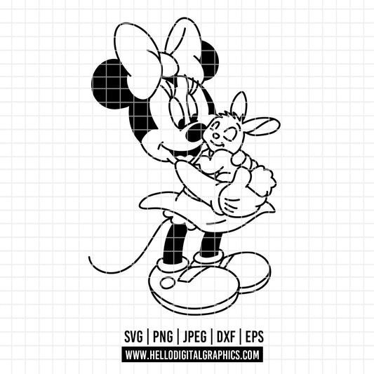 COD3295 - Minnie svg, Disney svg, disneyland t shirt svg, Disney svg, dtf, sublimation