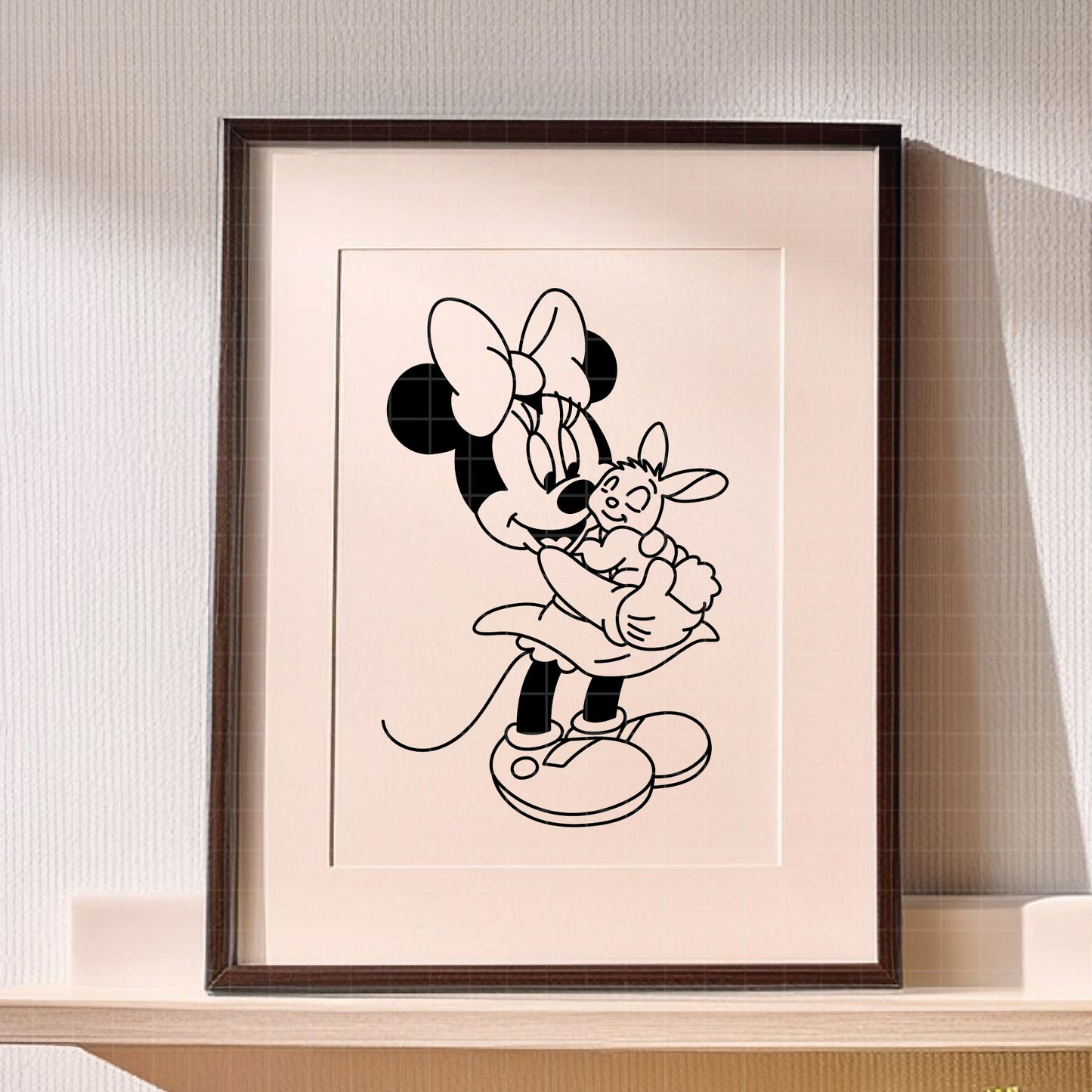 COD3295 - Minnie svg, Disney svg, disneyland t shirt svg, Disney svg, dtf, sublimation