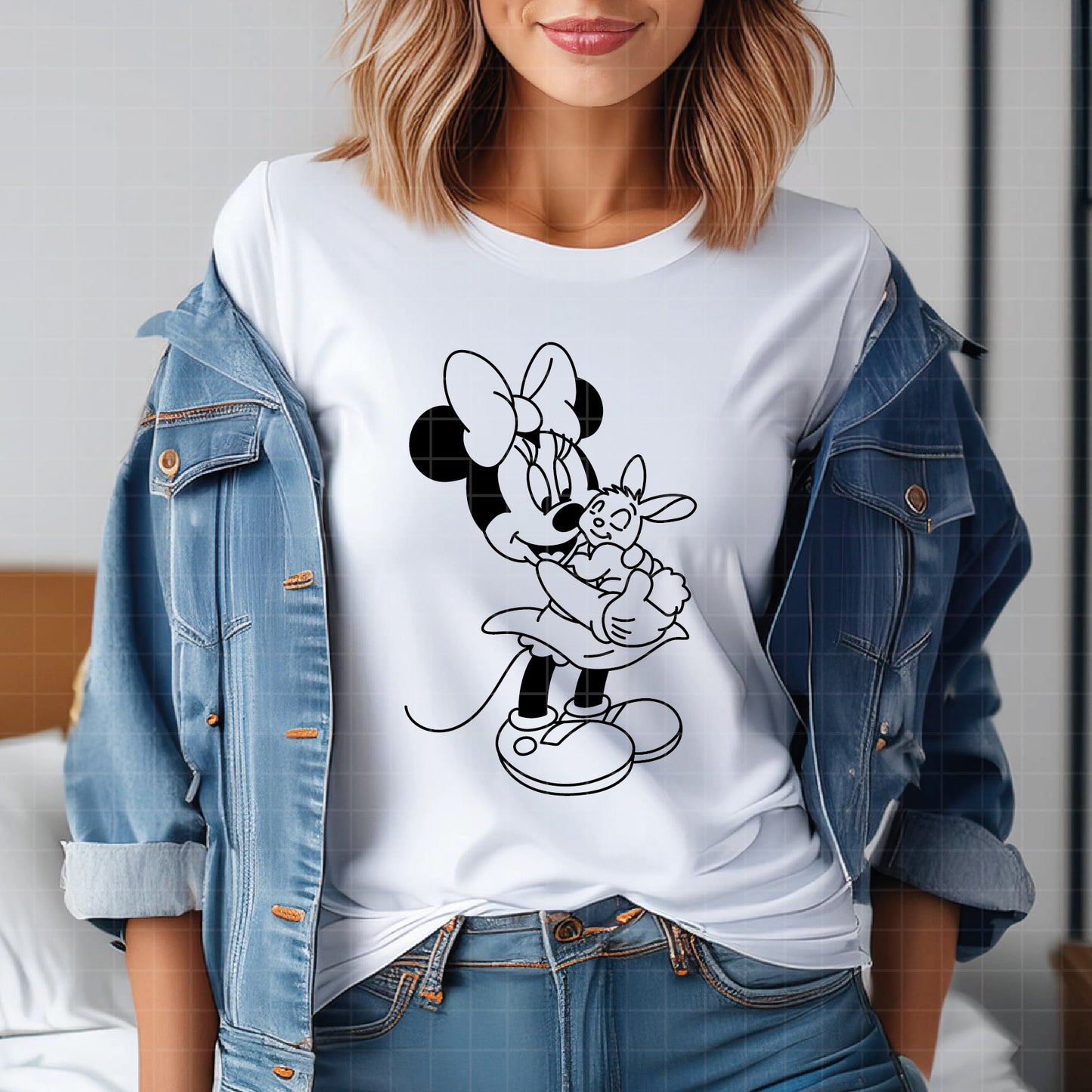 COD3295 - Minnie svg, Disney svg, disneyland t shirt svg, Disney svg, dtf, sublimation