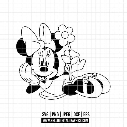 COD3296 - Minnie svg, Disney svg, disneyland t shirt svg, Disney svg, dtf, sublimation