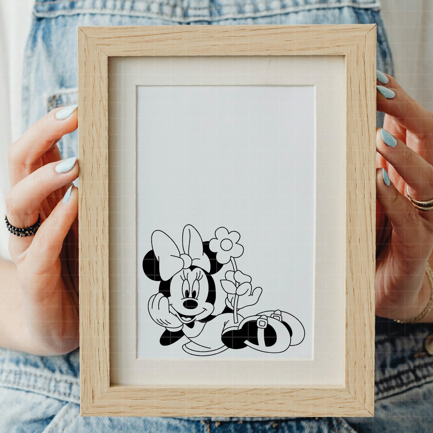 COD3296 - Minnie svg, Disney svg, disneyland t shirt svg, Disney svg, dtf, sublimation