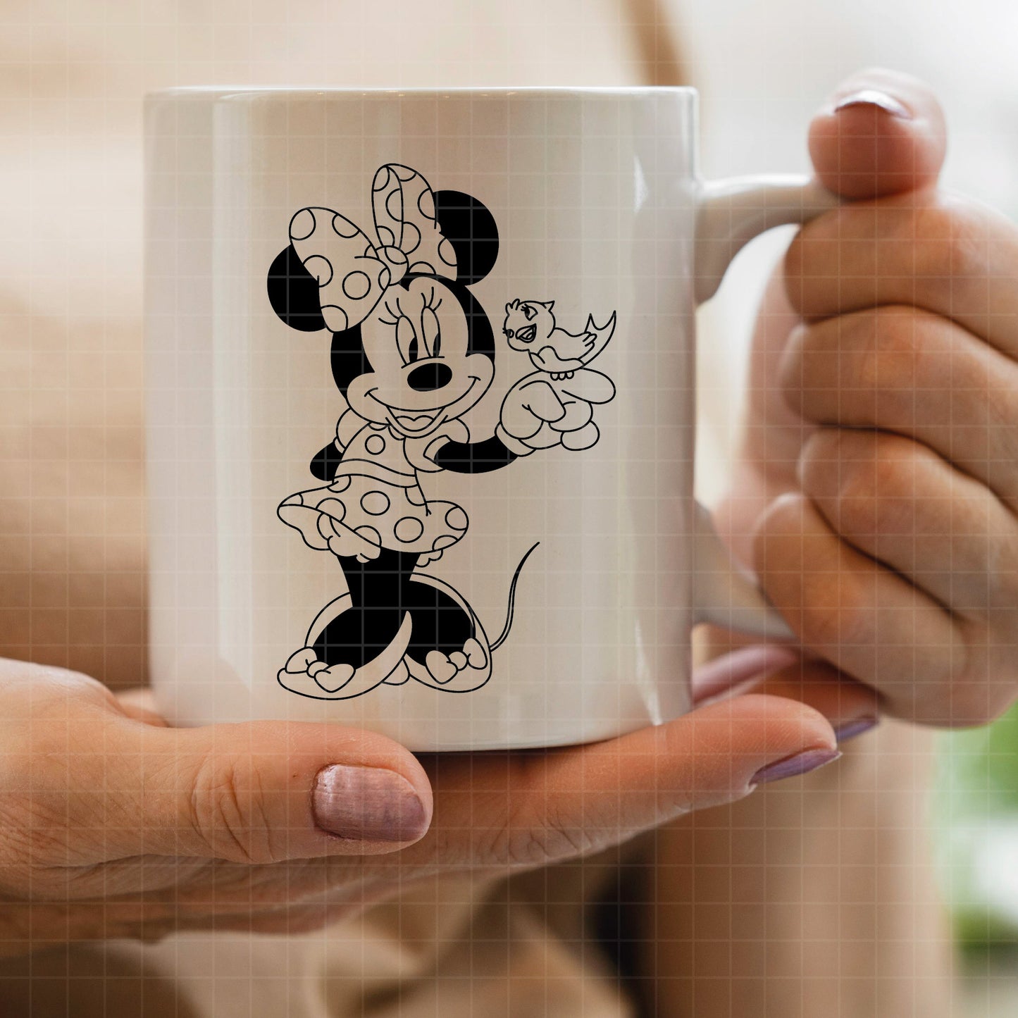 COD3297 - Minnie svg, Disney svg, disneyland t shirt svg, Disney svg, dtf, sublimation