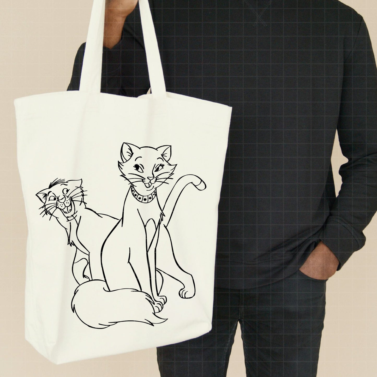 COD3298 - The aristocats SVG, The aristocats clipart vector. Kitten marie, toulouse and berlioz clipart pack bundle svg