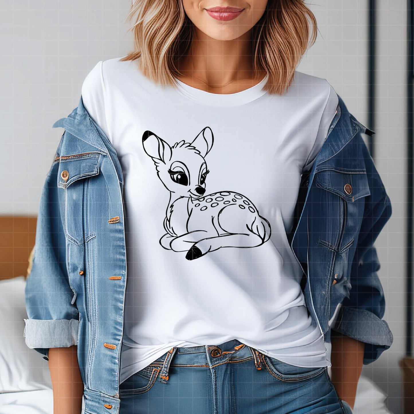COD3299 - bambi svg, bambi png, bambi clipart, disney svg, cricut, silhouette