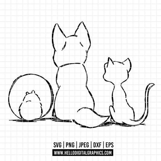 COD3302- Bolt svg, Bolt pixar svg, Disney svg, outline svg, cricut, silhouette