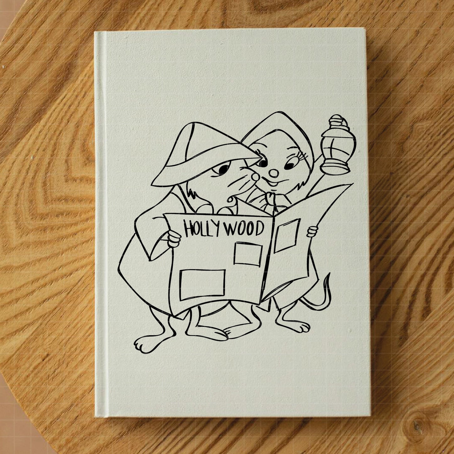 COD3312 - Bernard and Bianca, The Rescuers SVG, PNG, EPS - Adventures of Bernard and Bianca line art/ Outline clipart vector