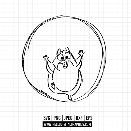 COD3314- Bolt svg, Bolt pixar svg, Disney svg, outline svg, cricut, silhouette