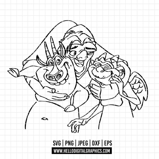 COD3323 - The Hunchback of Notre Dame svg, The Hunchback of Notre Dame cricut