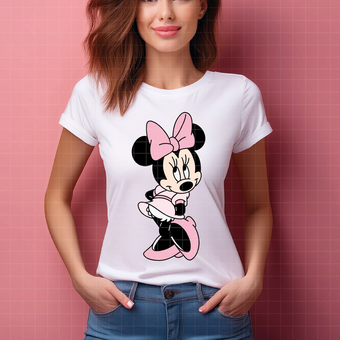 COD3337 - Minnie svg, Disney svg, disneyland t shirt svg, Disney svg, dtf, sublimation