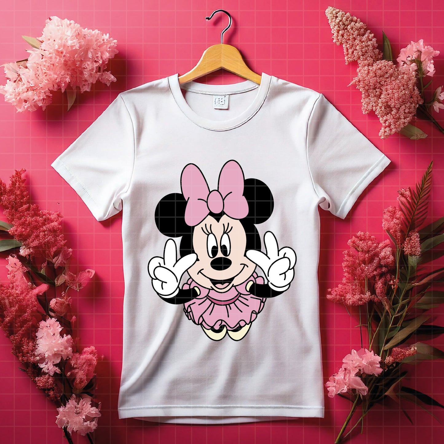 COD3340 - Minnie svg, Disney svg, disneyland t shirt svg, Disney svg, dtf, sublimation