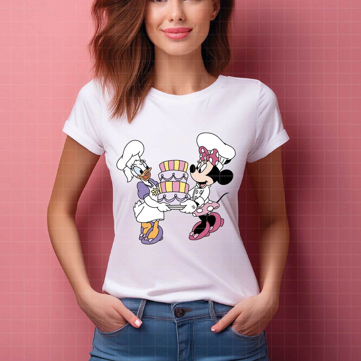 COD3341 - Besties svg, Minnie and daisy svg, Disney svg, disneyland t shirt svg, Disney svg, Minnie mermaid svg