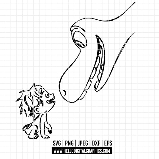 COD3351 - The Good Dinosaur svg, Arlo svg, Arlo Silhouette, Spot Silhouette, Spot svg, Baby Dinosaur svg, Spot Arlo svg, svg file for cricut