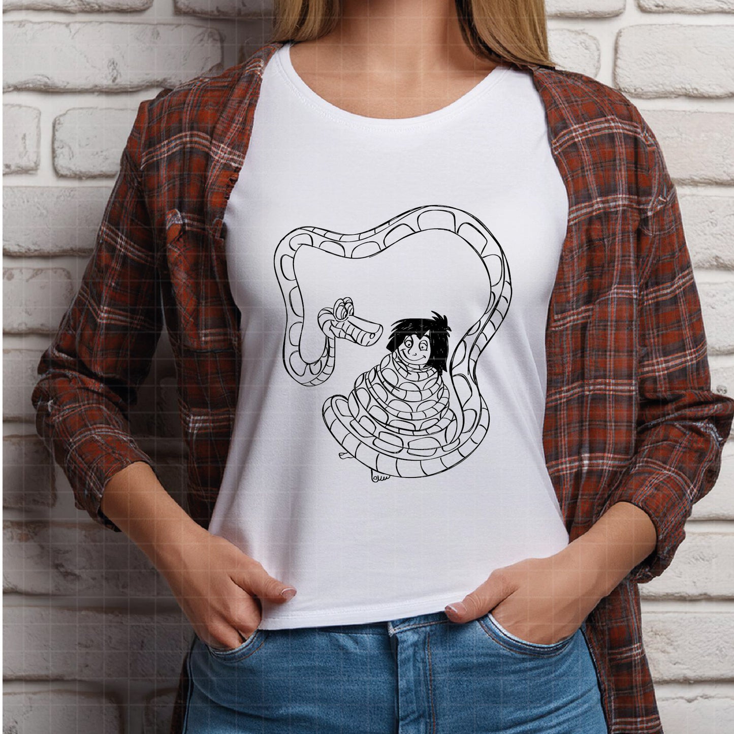 COD3453 - Jungle Book SVG png dxf clipart , cut file outline silhouette, T-Shirt Prints Wall Decals, Baloo jungle book