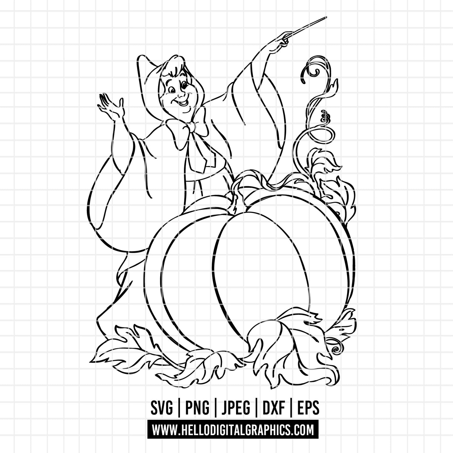 COD3455 - Cinderella svg, Princess svg, Princess for Cricut Silhouette, Tumbler svg, disney svg
