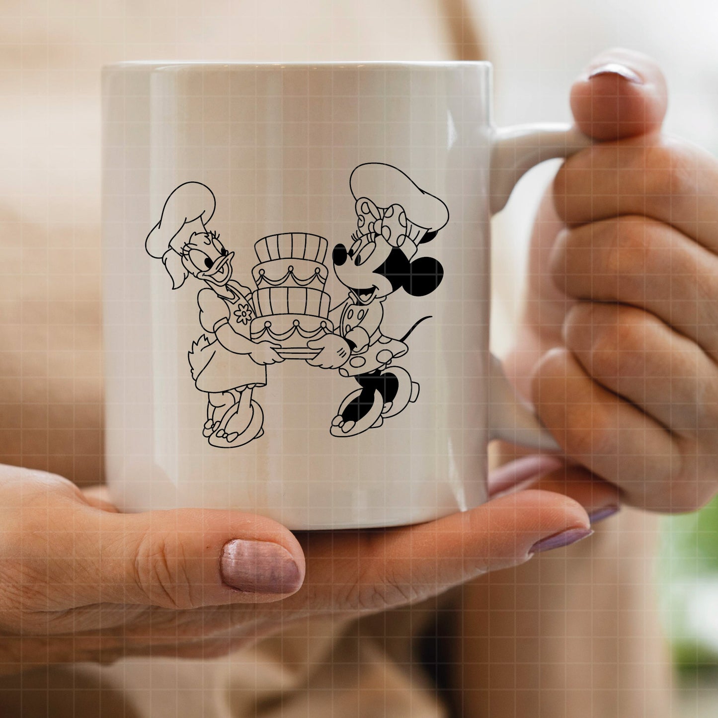 COD3460 - Besties svg, Minnie and daisy svg, Disney svg, disneyland t shirt svg, Disney svg, Minnie mermaid svg