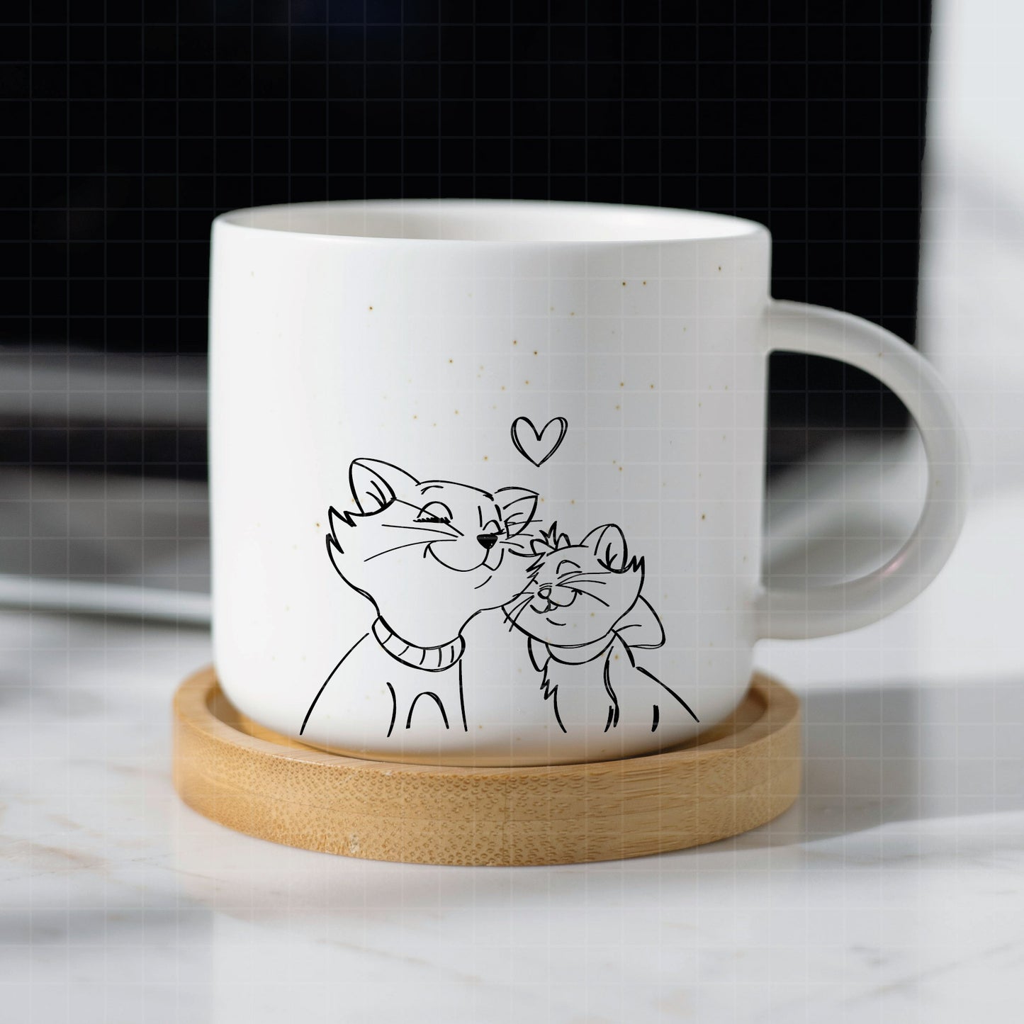 COD3462 - The aristocats SVG, The aristocats clipart vector. Kitten marie