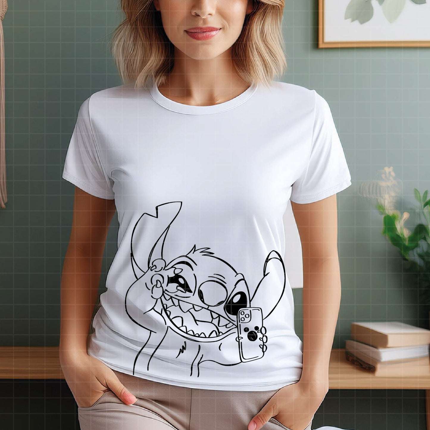 COD3468 - Stitch svg, Best teacher ever svg, disney svg, stitch sketch png